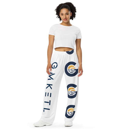 GMKETL All-Over Print Unisex Wide-Leg Pants
